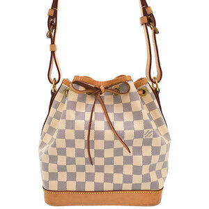 Louis Vuitton Damier Azur White Shoulder Bag